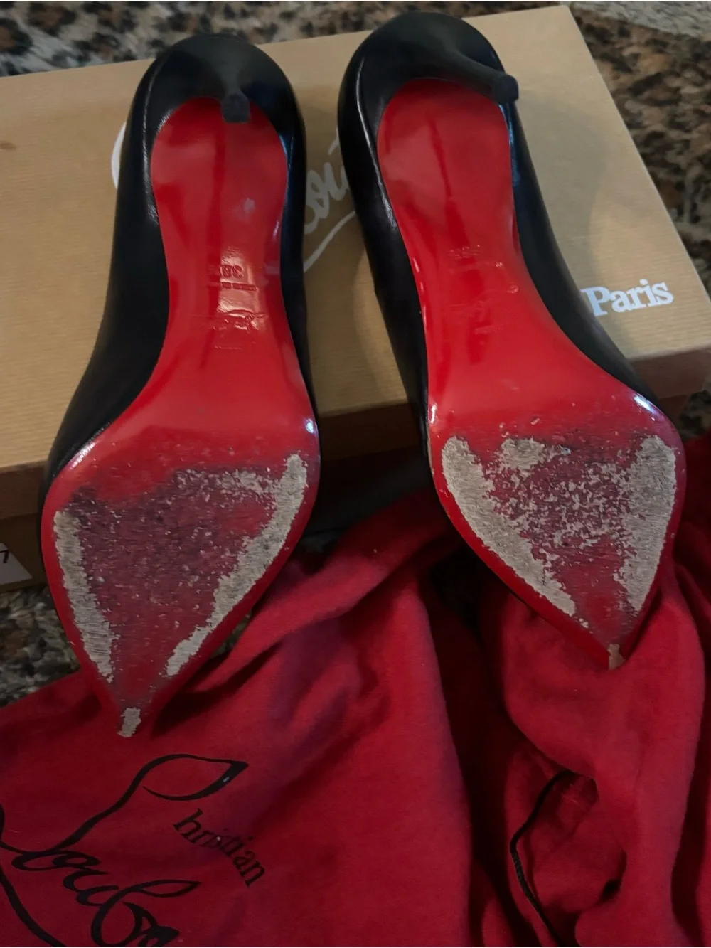 Christian Louboutin pigalle 100 nappa pump